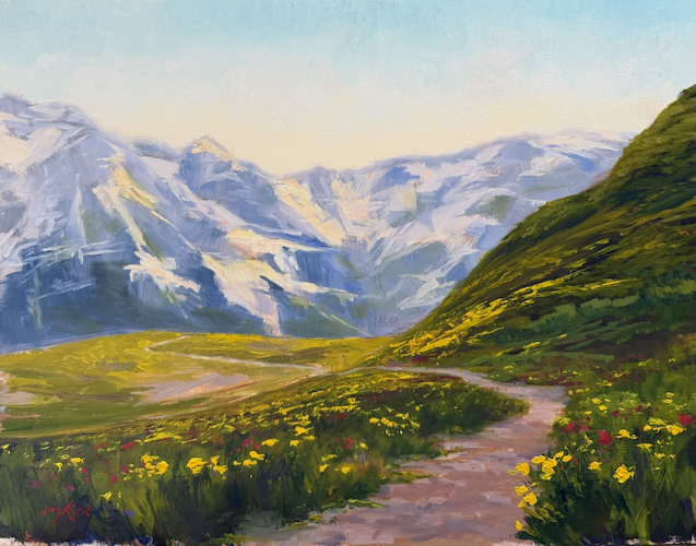 Colorado Trail Splendor 12x16 $800 at Hunter Wolff Gallery